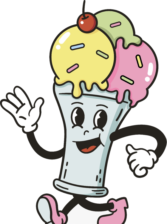 Scoopies Ice Cream mascot